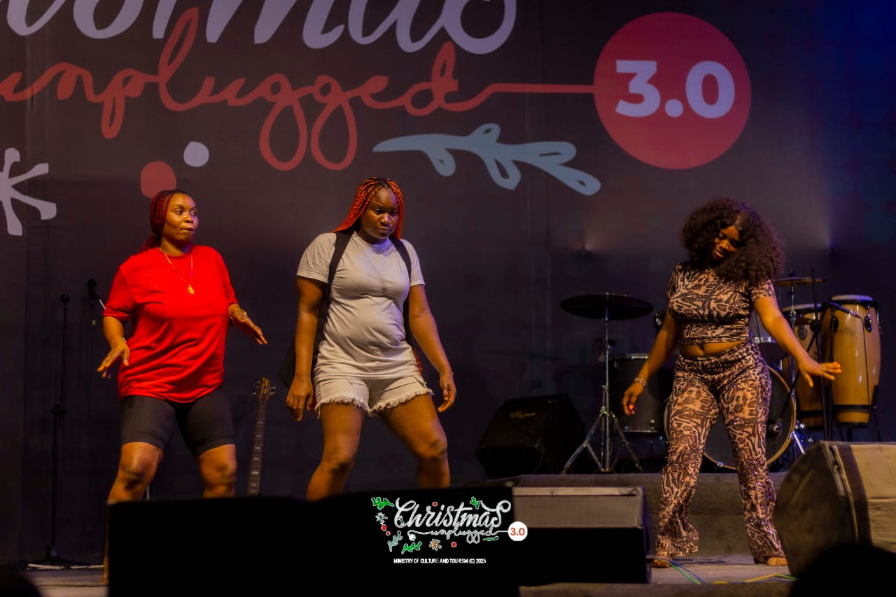 Traditional attire and performers at Ibom Christmas Festival
